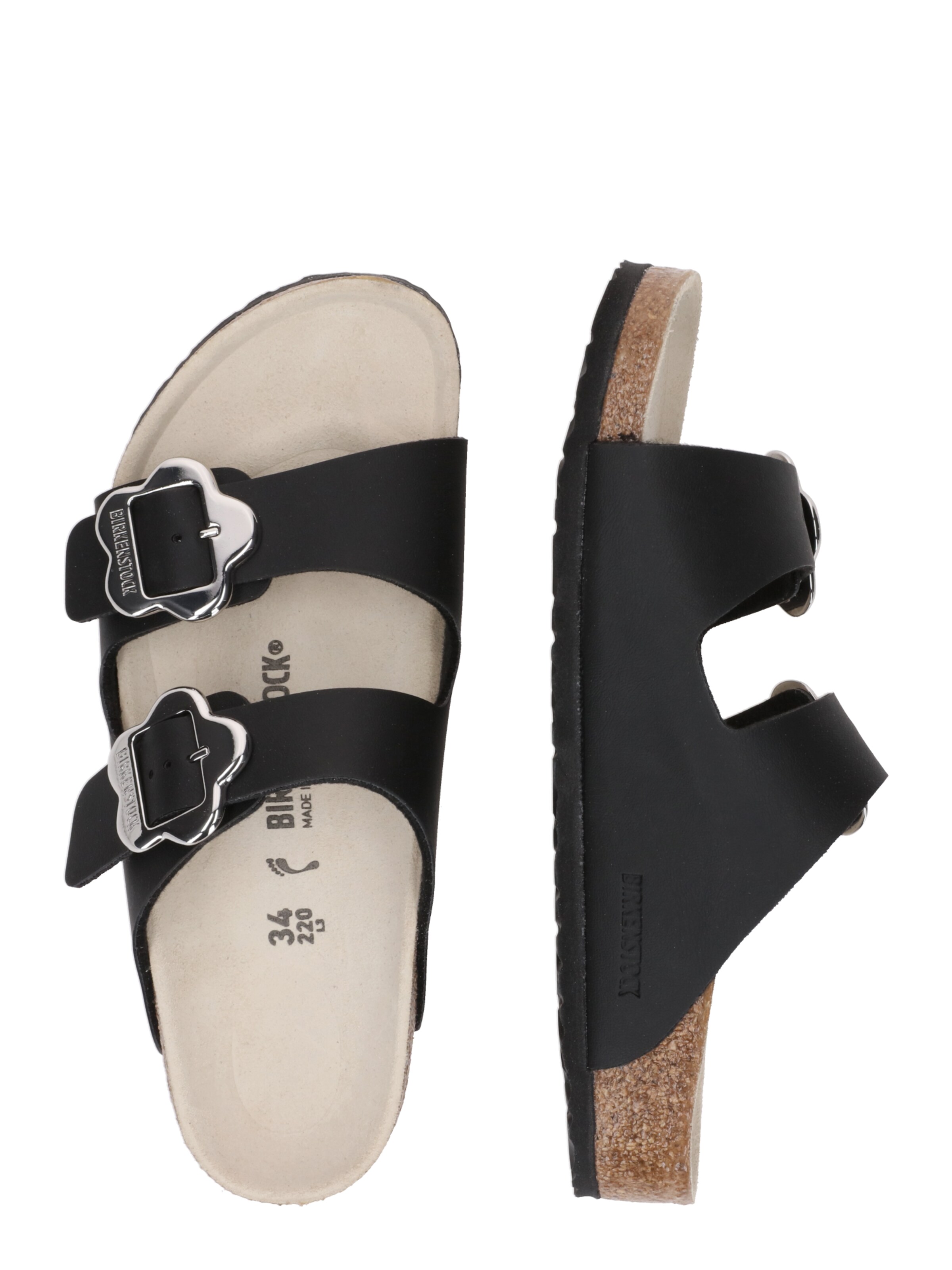 melns BIRKENSTOCK Sandales 'Arizona'