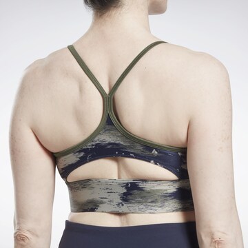 Reebok Bustier Sport bh in Groen