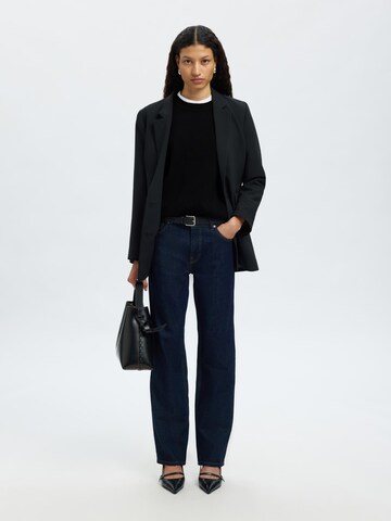 SELECTED Pullover i sort