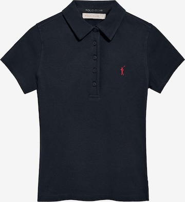 Polo Club Shirt in Blau: Vorderseite