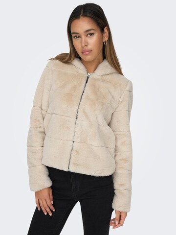 ONLY Between-Season Jacket 'New Chris' in Beige: front