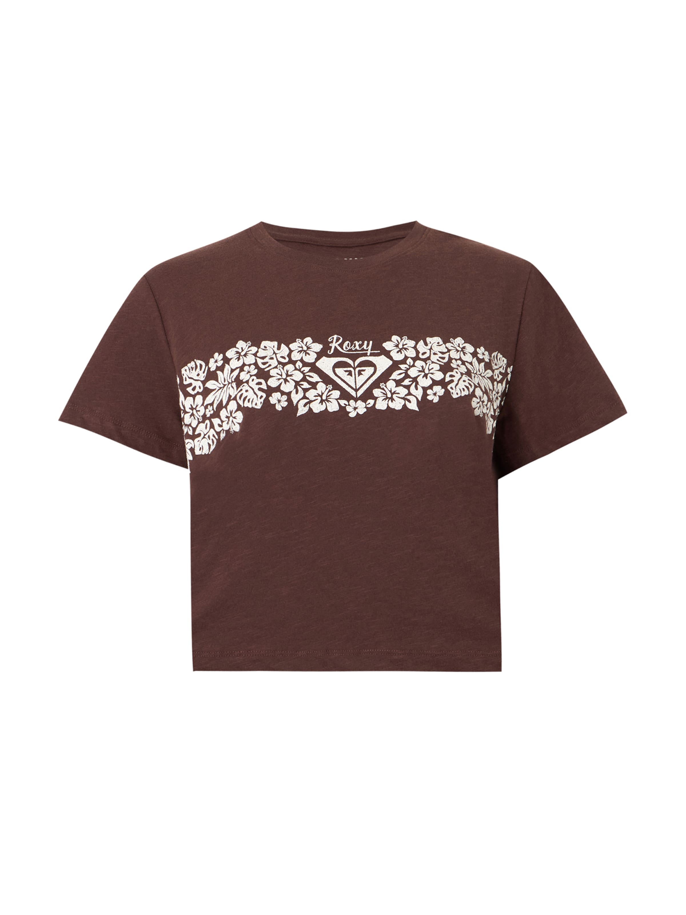 T-shirt 'ENDLESS WEEKEND' ROXY en marron : devant