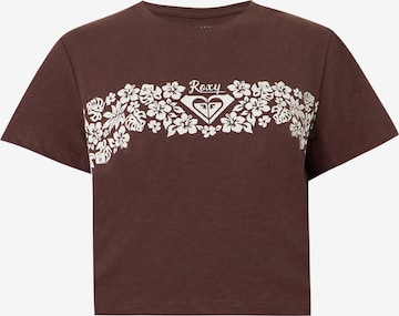 T-shirt 'ENDLESS WEEKEND' ROXY en marron : devant