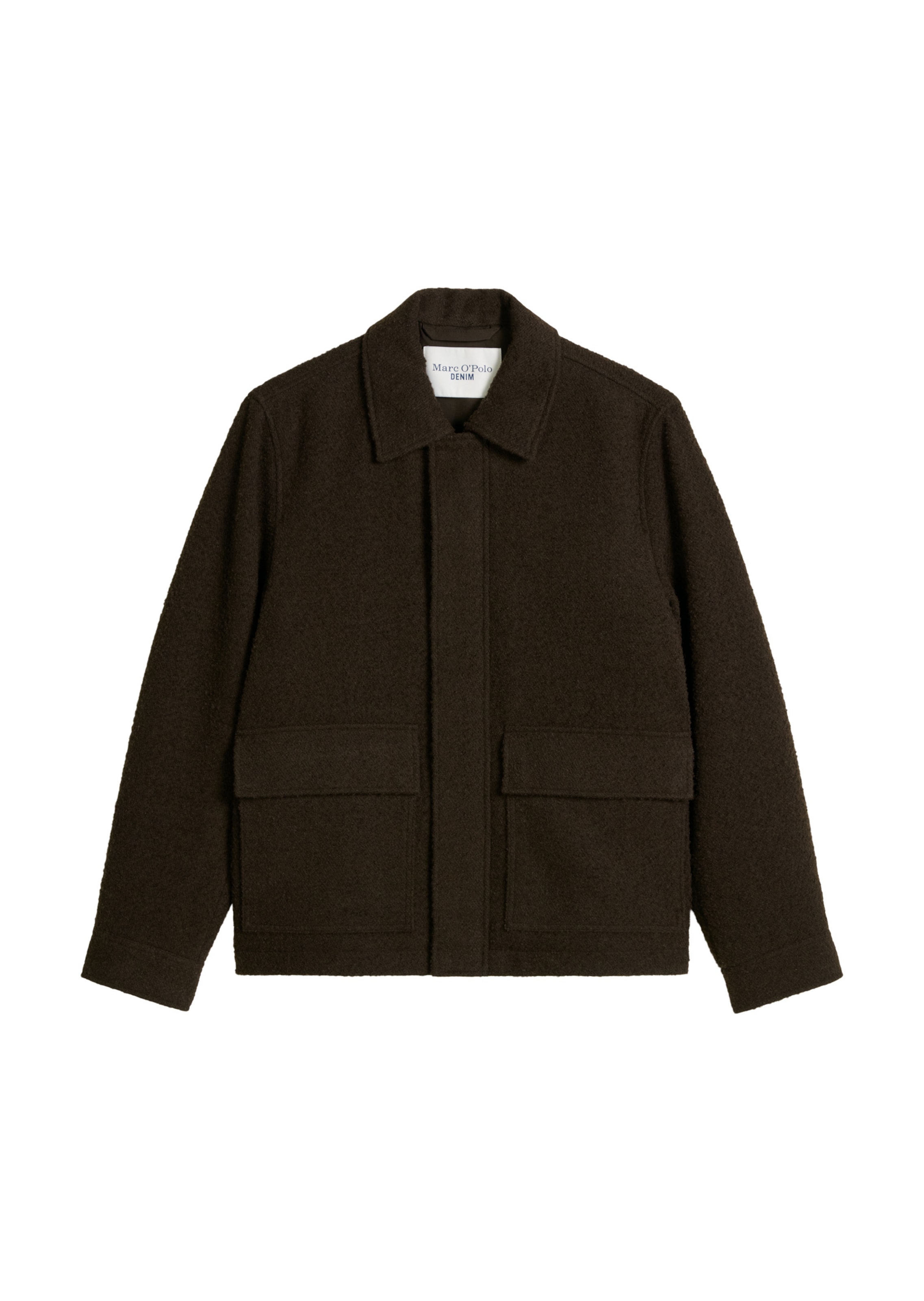 Marc O'Polo DENIM Jacke in Braun: Vorderseite