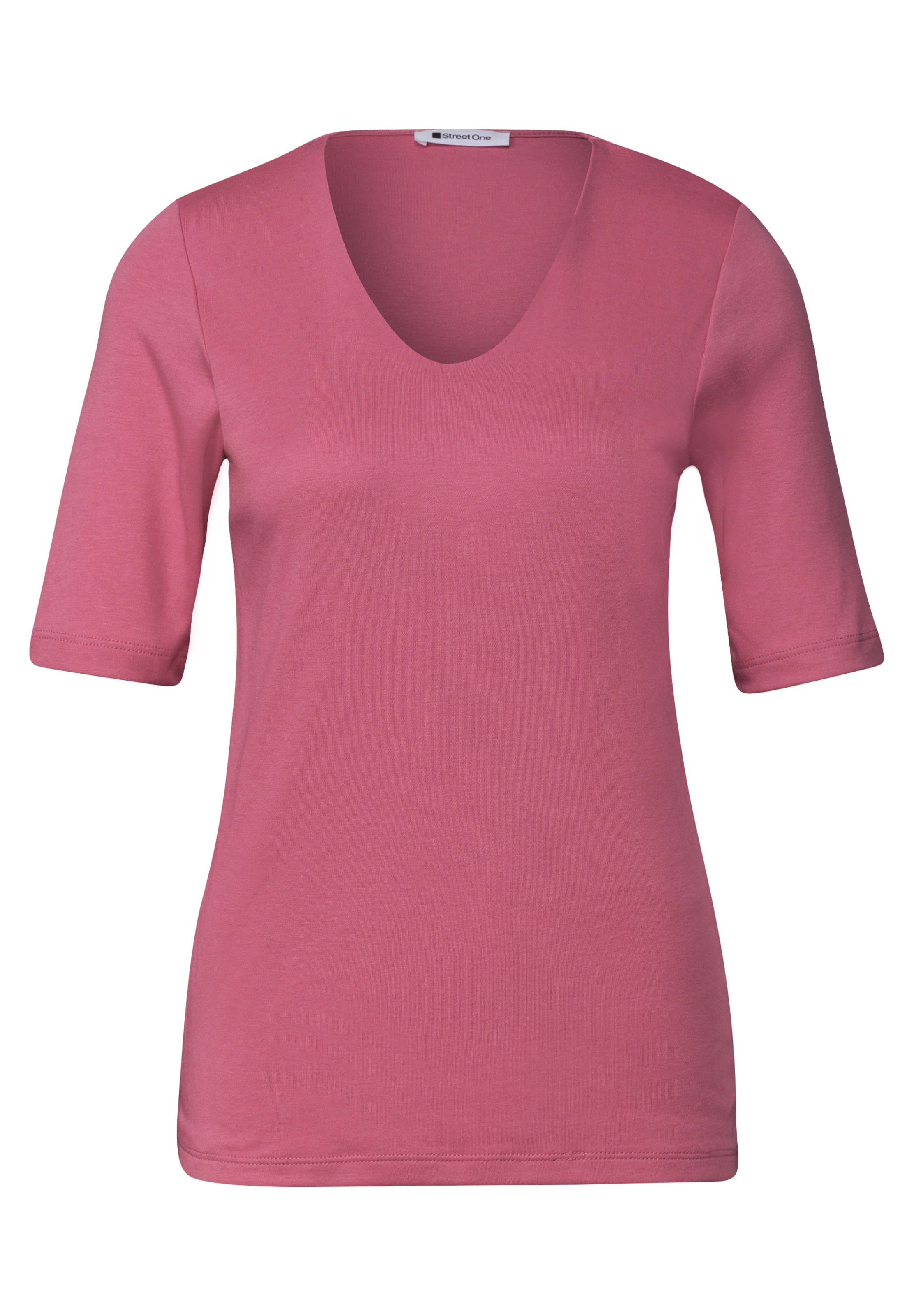 STREET ONE Shirt in Pink: front