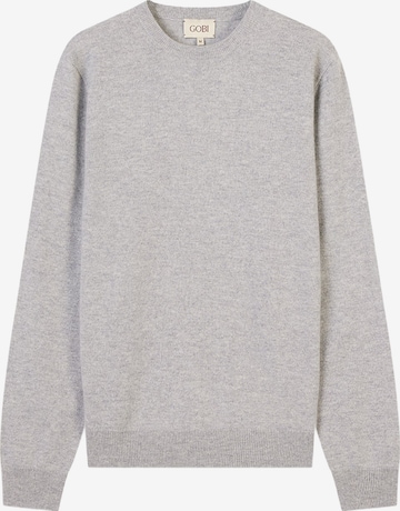 GOBI Cashmere Pullover in Grau: Vorderseite