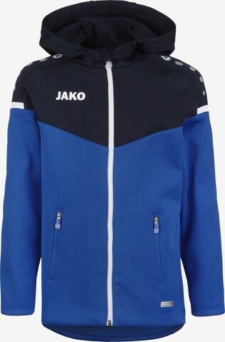 JAKO Athletic Jacket in Blue: front