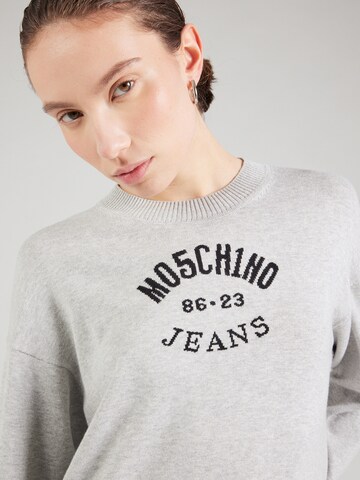 Moschino Jeans Трикотажное платье в Серый