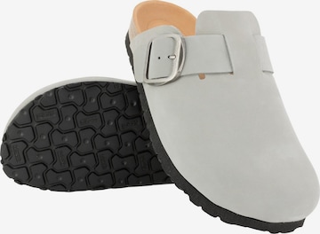 Piece Of Mind Clogs 'Comfort' in Grau: Vorderseite