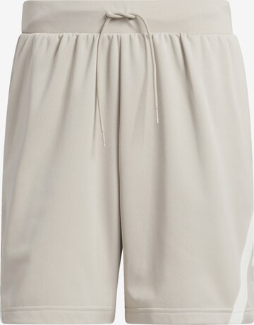 Loosefit Pantaloni sportivi di ADIDAS PERFORMANCE in beige: frontale