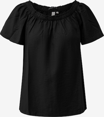 QS Blouse in Black: front