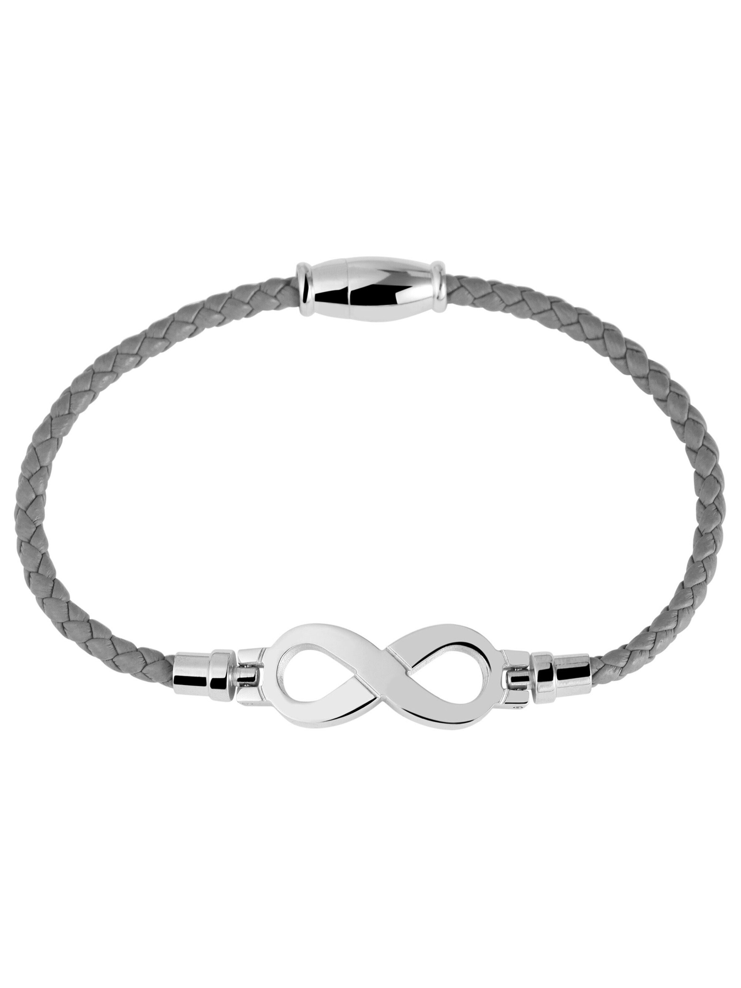 Akzent Bracelet 'Shane, langlebig' in Grey