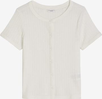 Marc O'Polo DENIM Knit cardigan in White: front