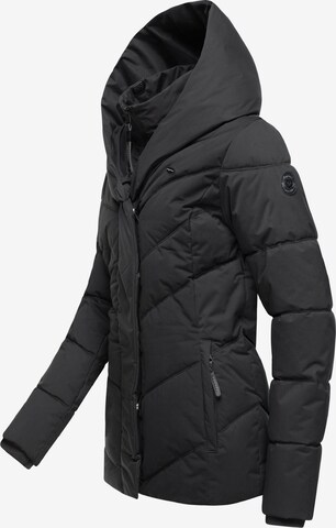 Ragwear Winter jacket 'Natesa' in Black