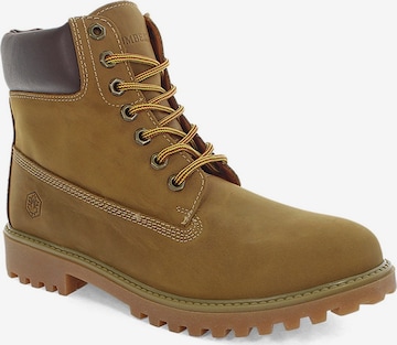 Boots chukka di Lumberjack in marrone: frontale