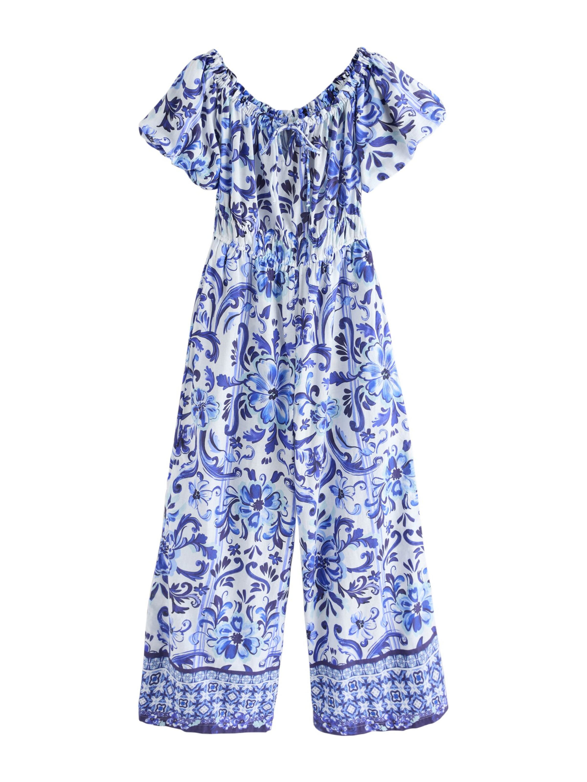 Next Jumpsuit in Blue: front