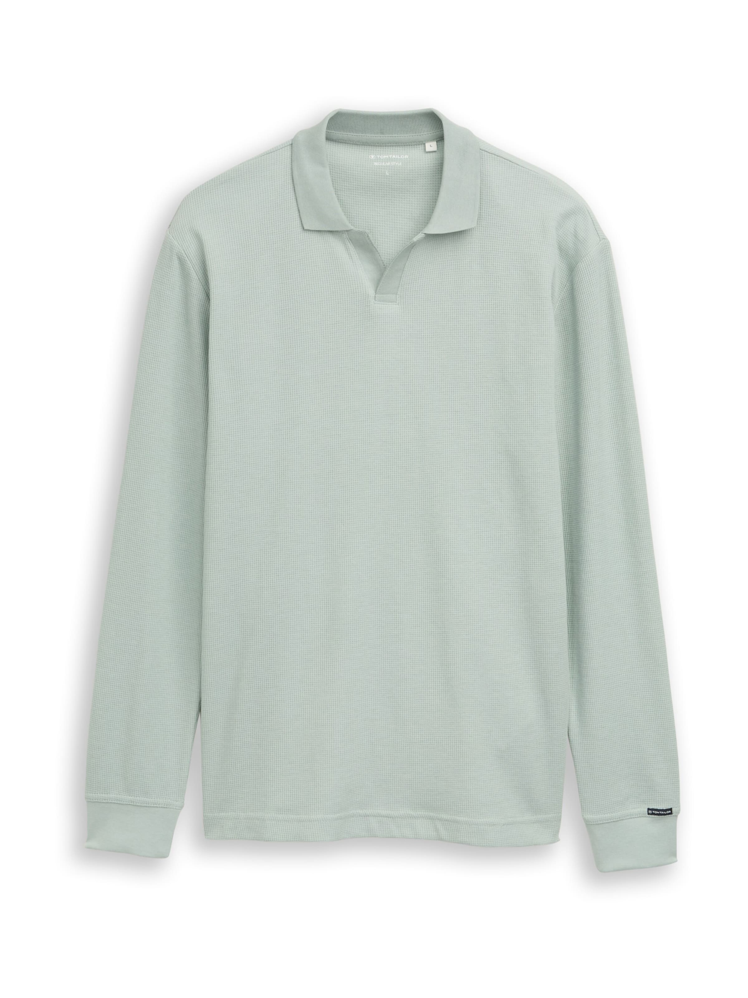 TOM TAILOR Poloshirt in pastellgrün, Produktansicht