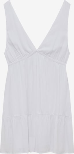 Pull&Bear Robe d’été en blanc, Vue avec produit