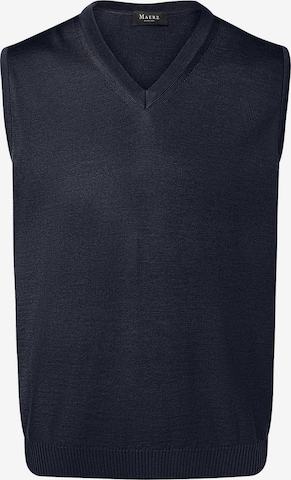 MAERZ Muenchen Pullunder in Blau: Vorderseite