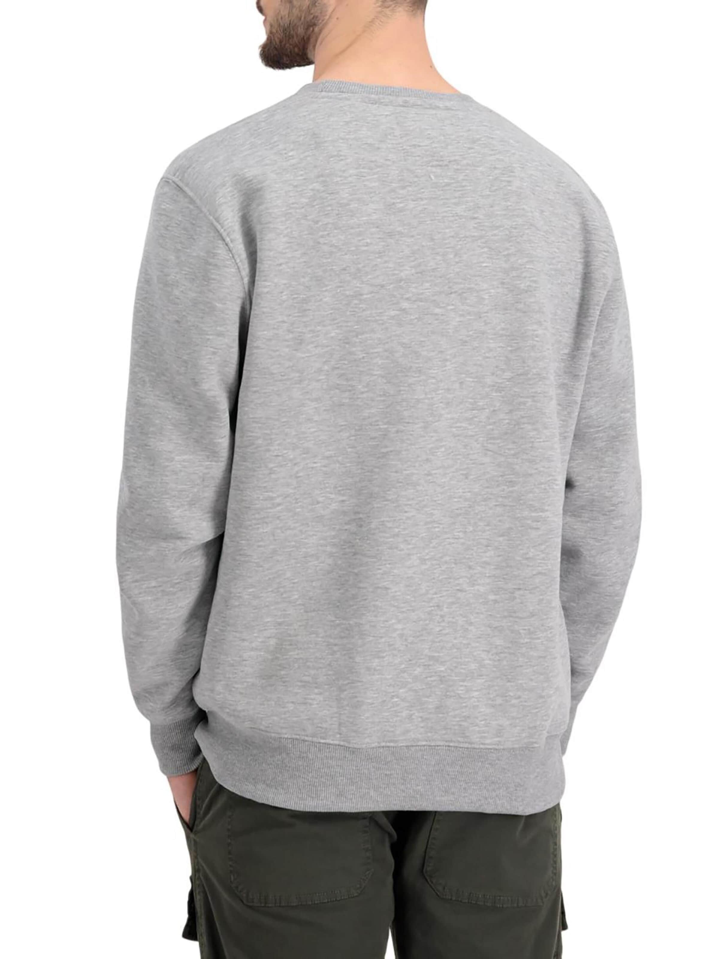 ALPHA INDUSTRIES Bluzka sportowa w kolorze szary