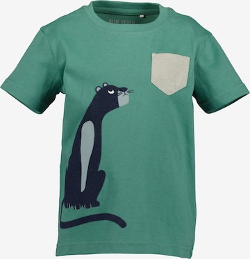 BLUE SEVEN Koszulka w kolorze zielony: przód