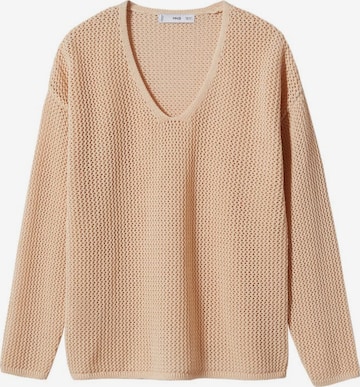 MANGO Sweater 'Liarte' in Beige: front