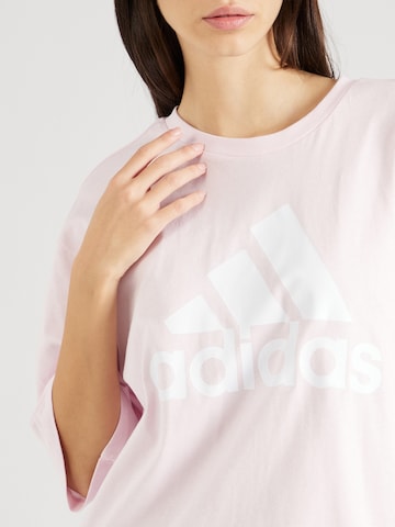 ADIDAS SPORTSWEAR Функционална тениска 'Essentials' в розово