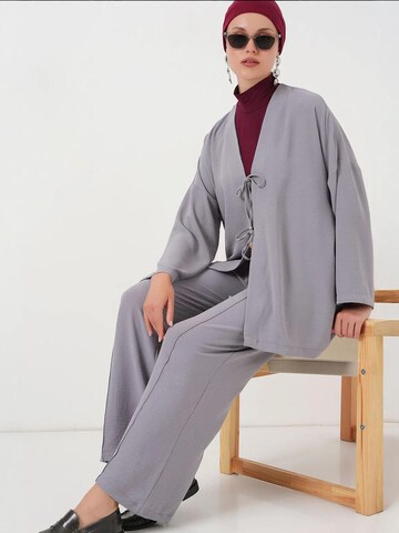 Bigdart - Calças de fato em cinzento