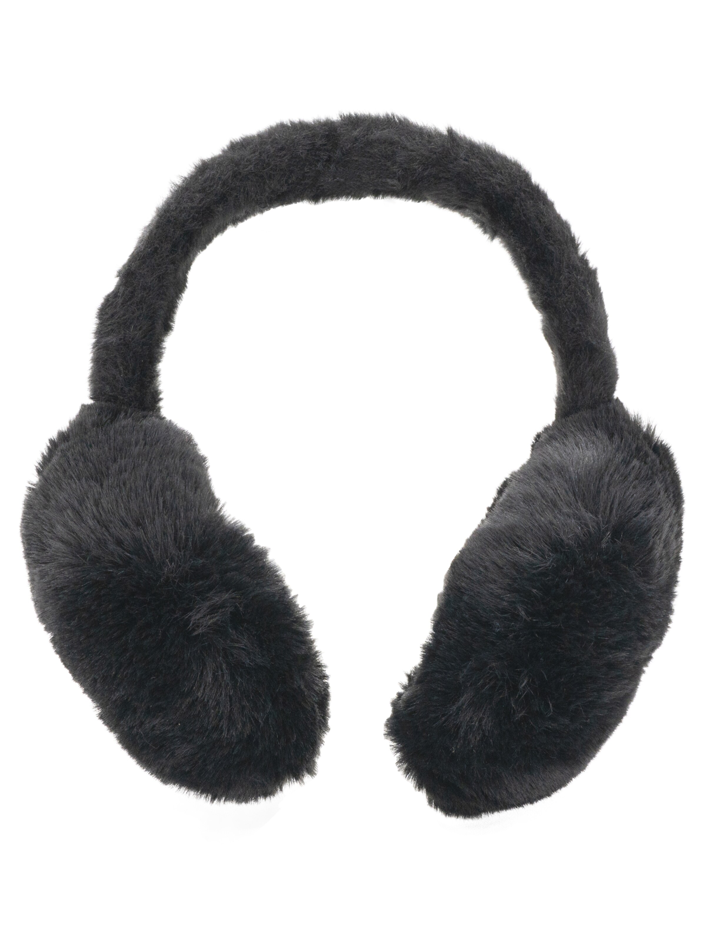 Seasons of April Ohrenwärmer 'Ophelia' in Schwarz: Vorderseite