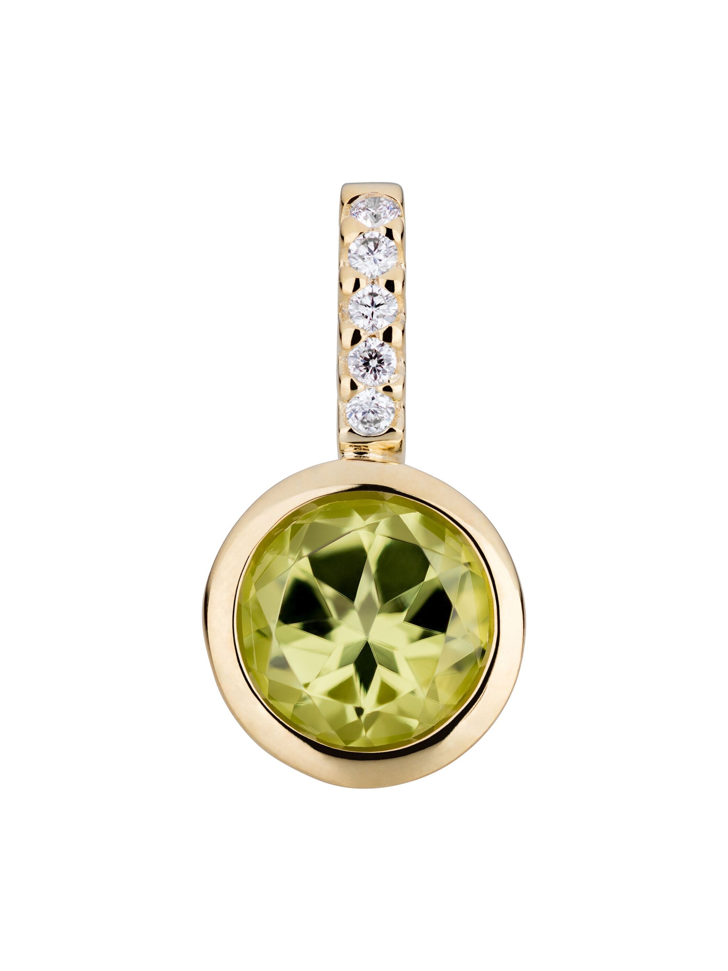 Orolino Pendant in Green: front