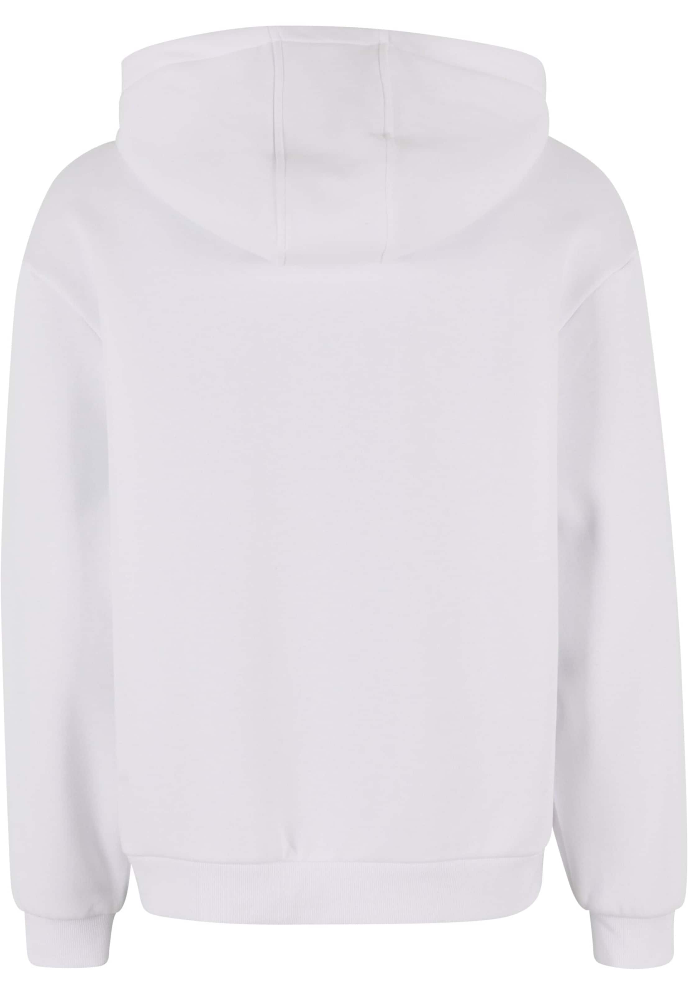 MT Upscale Mikina 'Arcade Club Fluffy' – bílá