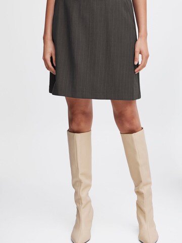 b.young Skirt in Grey: front