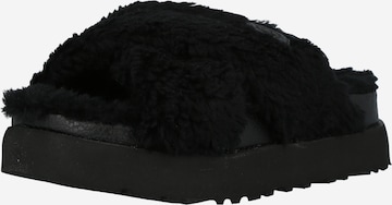 UGG خف 'Fuzz Sugar' بلون أسود