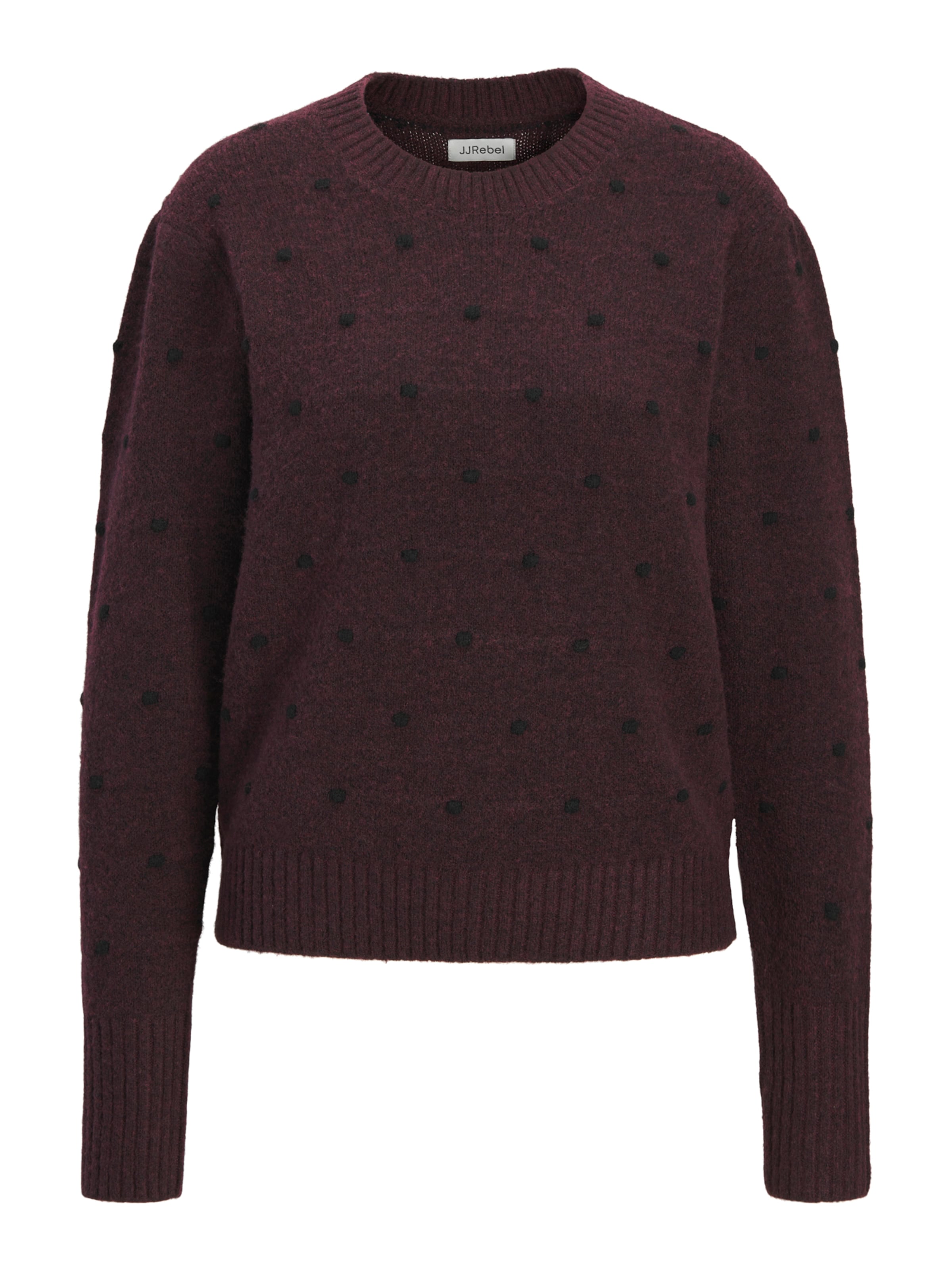 JJ Rebel Trui 'JREBWLAUREN' in Lila: voorkant