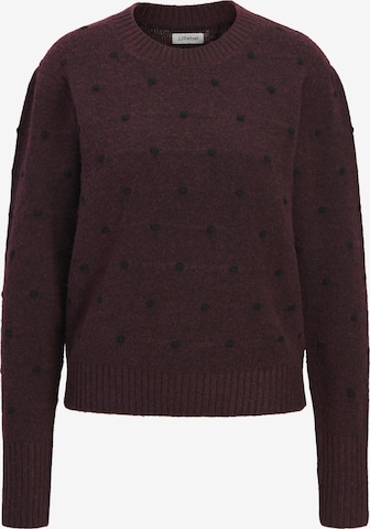 JJ Rebel Trui 'JREBWLAUREN' in Lila: voorkant