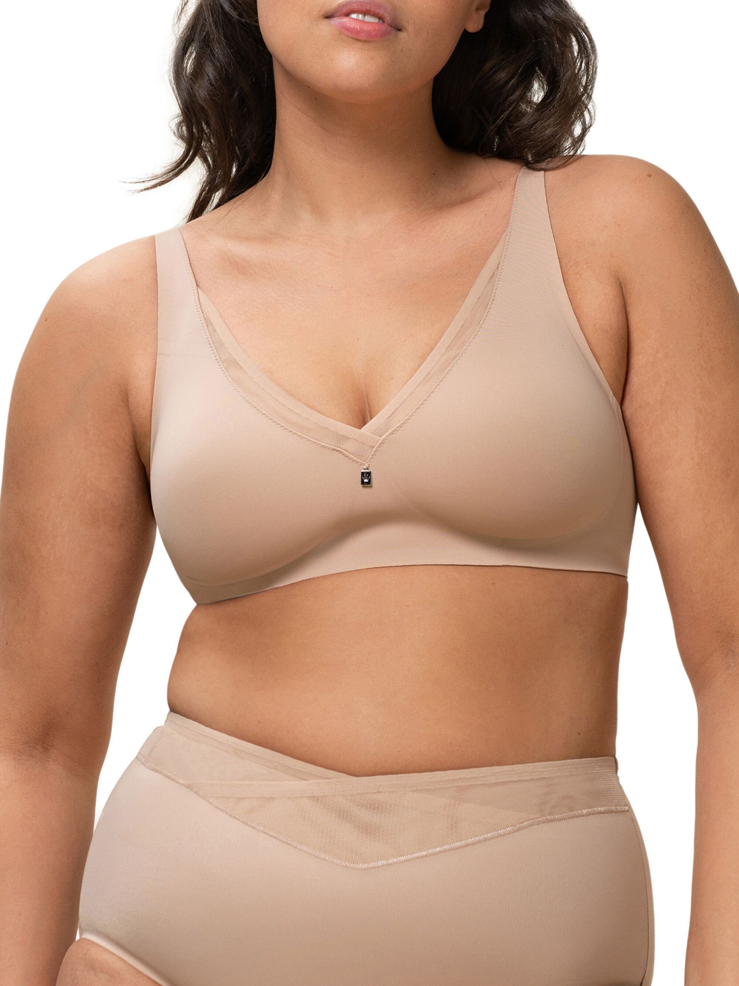 TRIUMPH Bügelloser BH ' True Shape Sensation ' in Beige