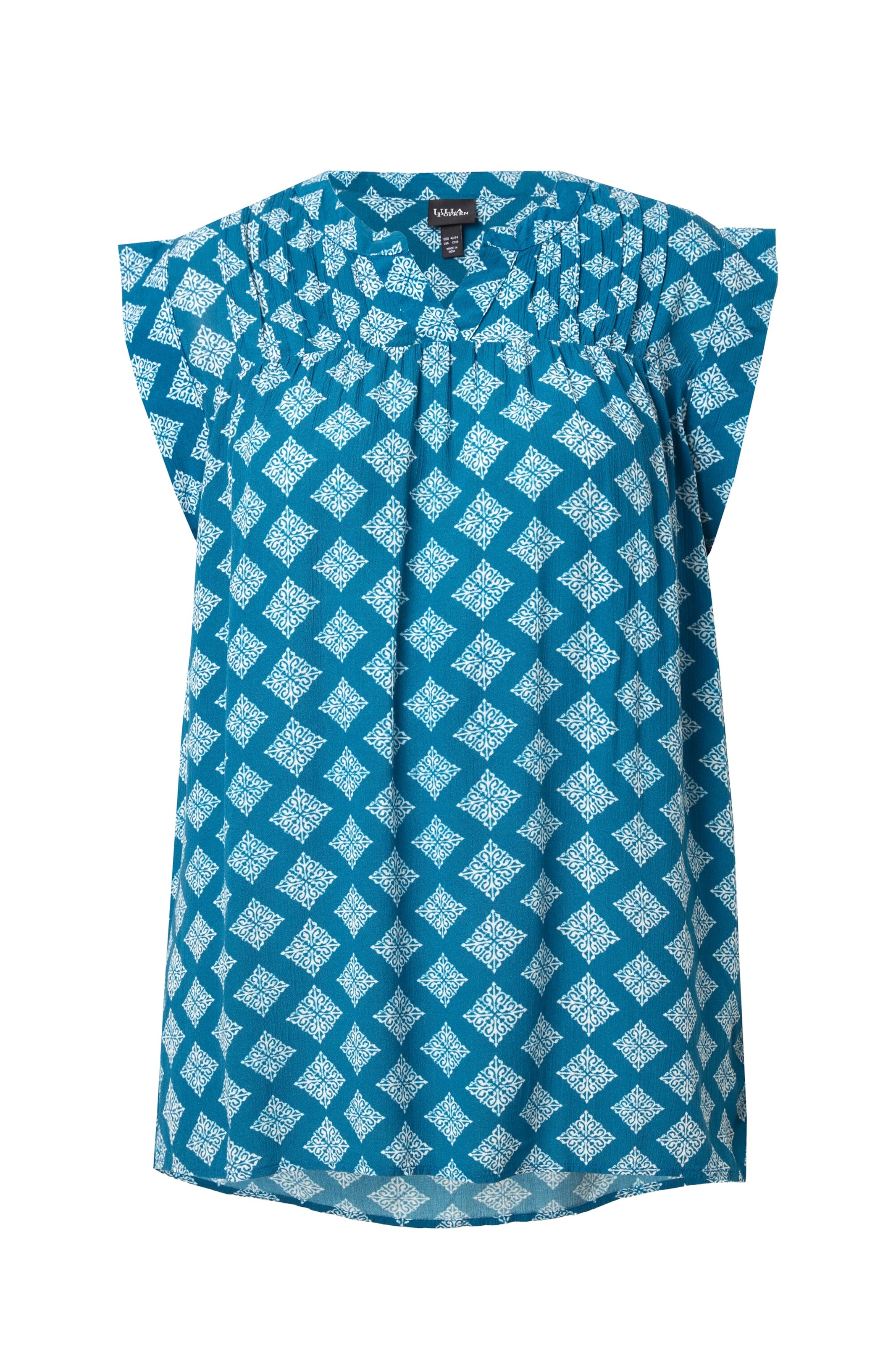 Ulla Popken Blúzka - Zelená: predná strana