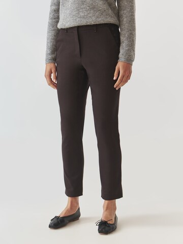 Regular Pantalon 'Filimi' TATUUM en marron : devant