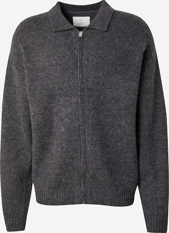 Vestes en maille 'JPRCCFOX' JACK & JONES en gris : devant