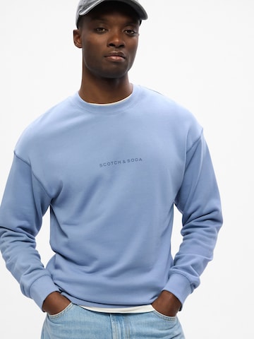 SCOTCH & SODA Mikina 'Seasonal Core' – modrá