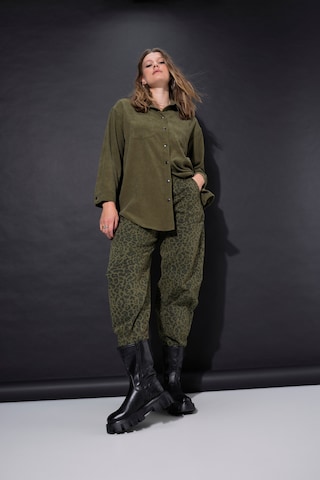 Studio Untold Wide leg Jeans in Groen