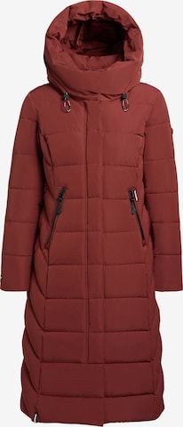 Manteau d’hiver 'Sensy' khujo en rouge : devant