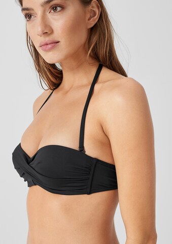 s.Oliver Balconette Bikini i svart
