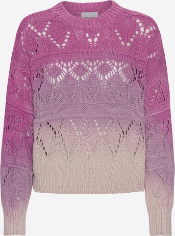 americandreams Pullover 'Cassie' in Lila: Vorderseite