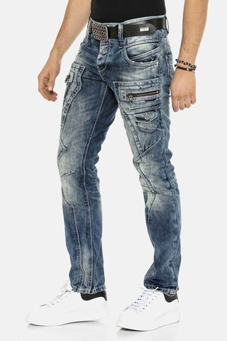 CIPO & BAXX Regular Jeans in Blue: front
