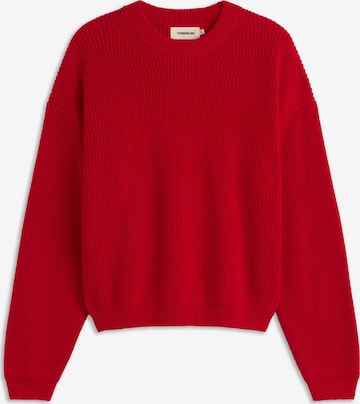 raudona Thinking MU Megztinis 'Carmen': priekis