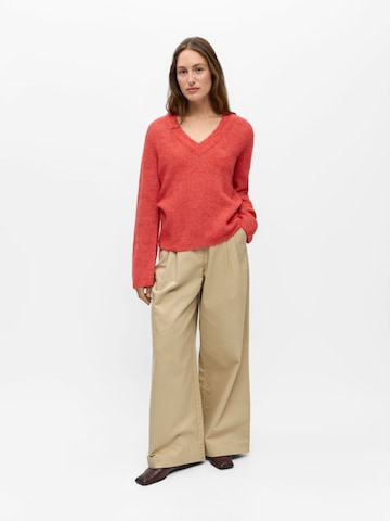 Pullover 'OBJAgate' di OBJECT in rosso