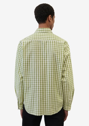Marc O'Polo Regularny krój Koszula w kolorze zielony
