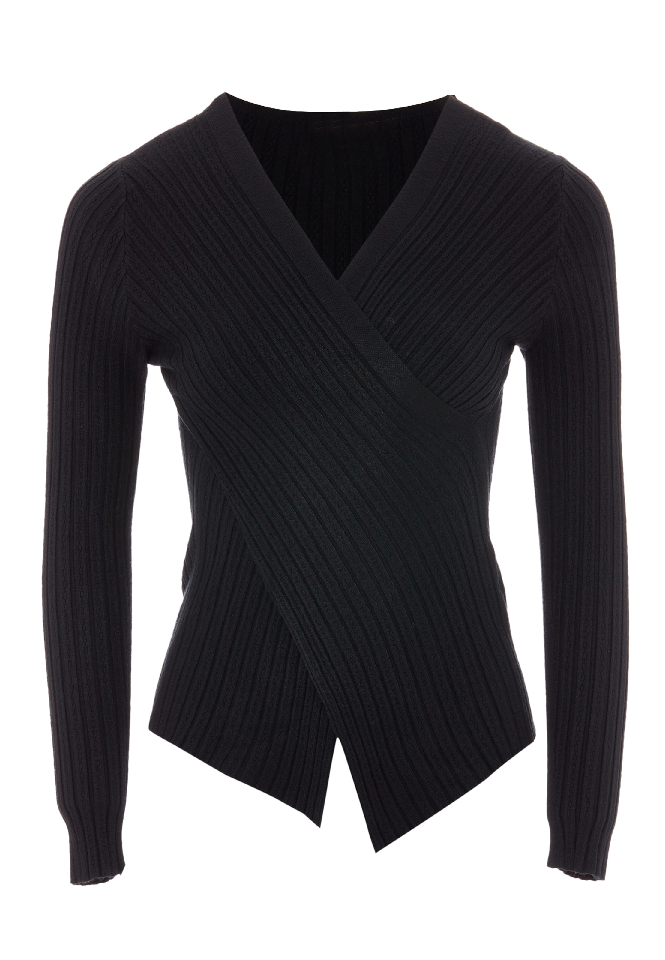 Sidona Trui in Zwart: voorkant