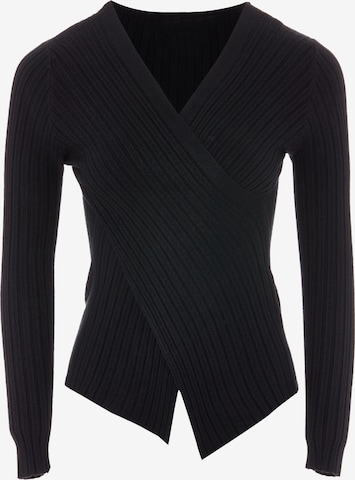 Sidona Trui in Zwart: voorkant